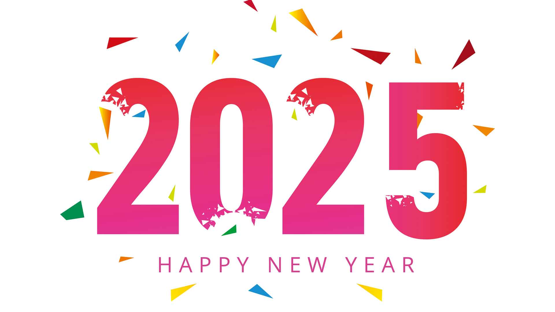 新年快乐 2025 年节日丰富多彩